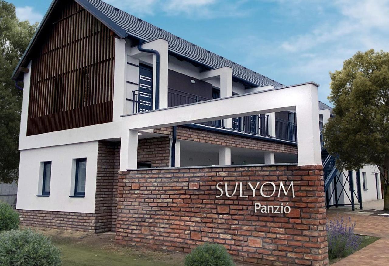 Ferienwohnung Sulyom Panzio Tiszafüred Exterior foto